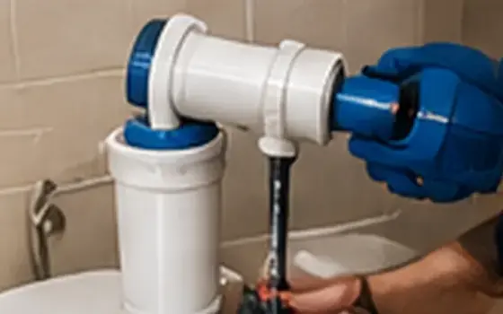 AI-generated visual example for toilet flange repair & replacement: signs and first checks