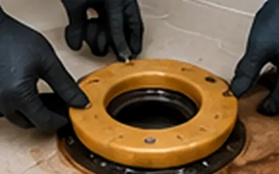 AI-generated visual example for toilet installation & replacement: questions to ask before booking
