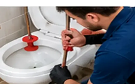 AI-generated visual example for toilet repair in east valley boulevard