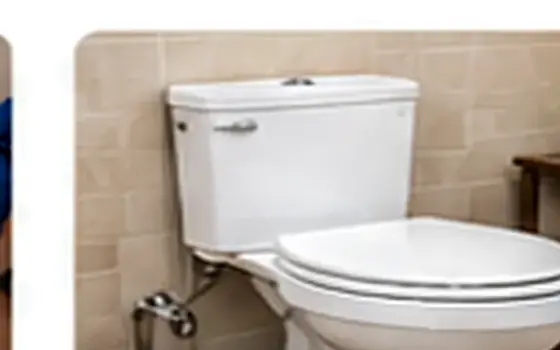 AI-generated visual example for toilet repair in monterey park
