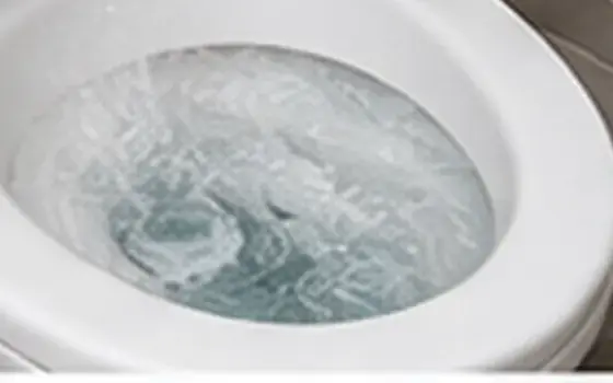 AI-generated visual example for gurgling toilet — toilet problem guide
