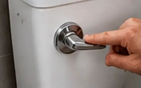 AI-generated visual example for tank-to-bowl leak — toilet problem guide