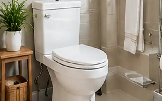 AI-generated visual example for bidet & smart seat installation in rosemead, ca