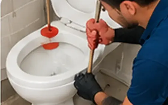 AI-generated visual example for toilet fill valve repair in rosemead, ca