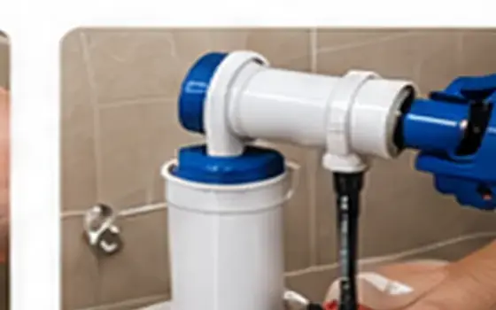 AI-generated visual example for toilet flush repair in rosemead, ca