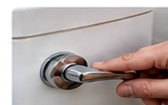 AI-generated visual example for toilet flush repair in rosemead, ca