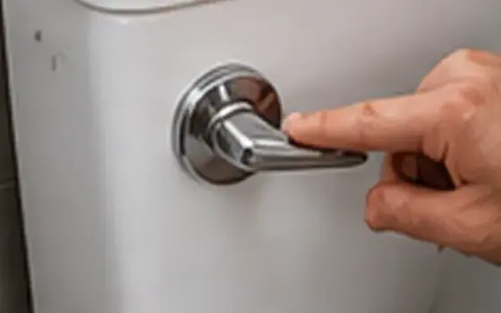 AI-generated visual example for toilet tank repair in rosemead, ca